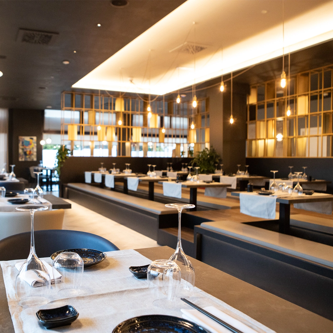 Sala ristorante giapponese